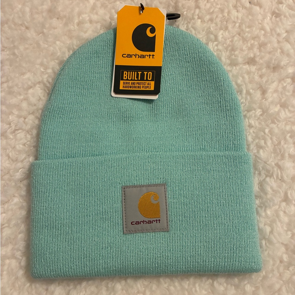 Carhartt Light Blue Beanie